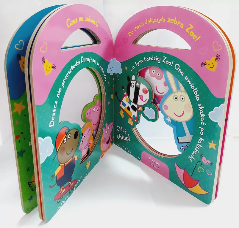 Peppa Pig. Świat wesołej świnki! Chwyć Książeczkę cz. 1 - tantis.pl