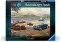 Puzzle 2D: Przystanek nad jeziorem 500el - tantis.pl