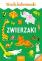 Zwierzaki. Kolorowanka A4. Wesołe kolorowanki - tantis.pl