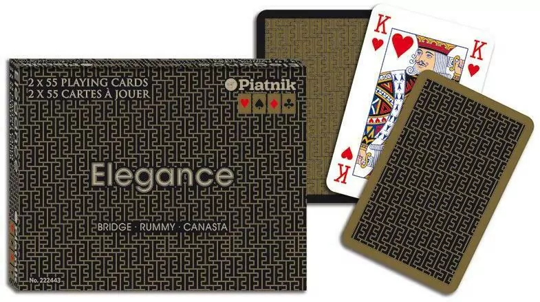 Piatnik. Karty standard "Eleganckie" - tantis.pl