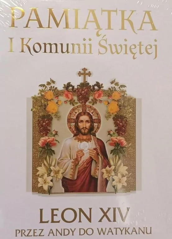 Leon XIV. Przez Andy do Watykanu. Pamiątka Komunii - tantis.pl