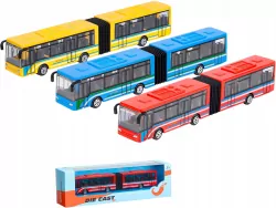 Autobus Miejski metalowy 1szt.mix
