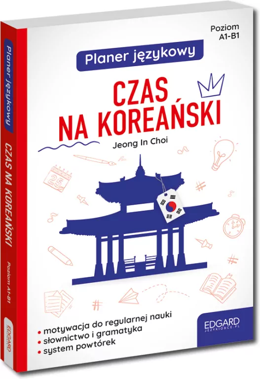 Planer językowy. Czas na koreański A1-B1 - tantis.pl
