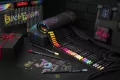 Kredki trójkątne Black Edition piórnik rolow 72szt - tantis.pl