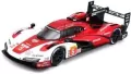 Racing Porsche 963 #5 White/Red 1:24 BBURAGO - tantis.pl