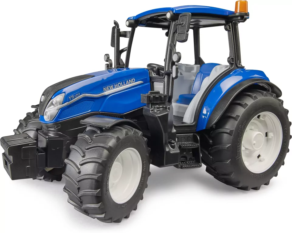 BRUDER TRAKTOR NEW HOLLAND TS.120 WB6 - tantis.pl