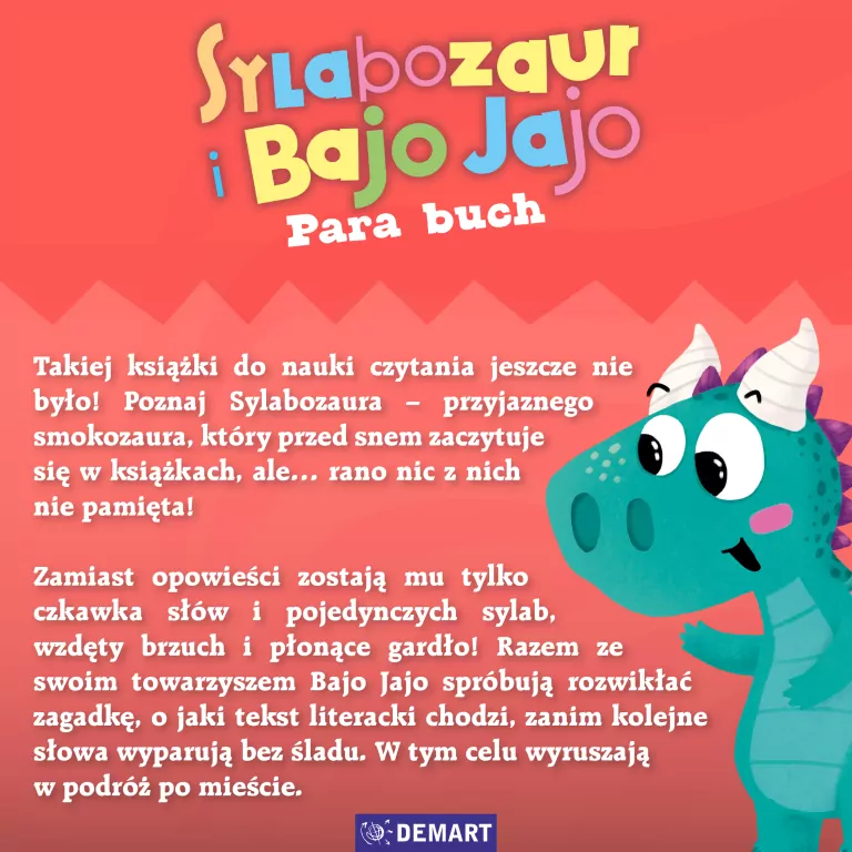 Sylabozaur i Bajo Jajo. Para buch - tantis.pl