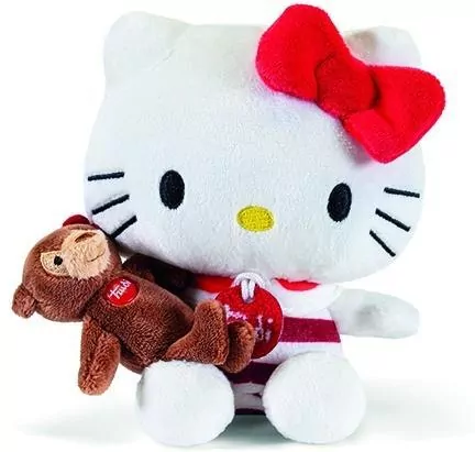 Maskotka Hello Kitty z Misiem XS TRUDI - tantis.pl