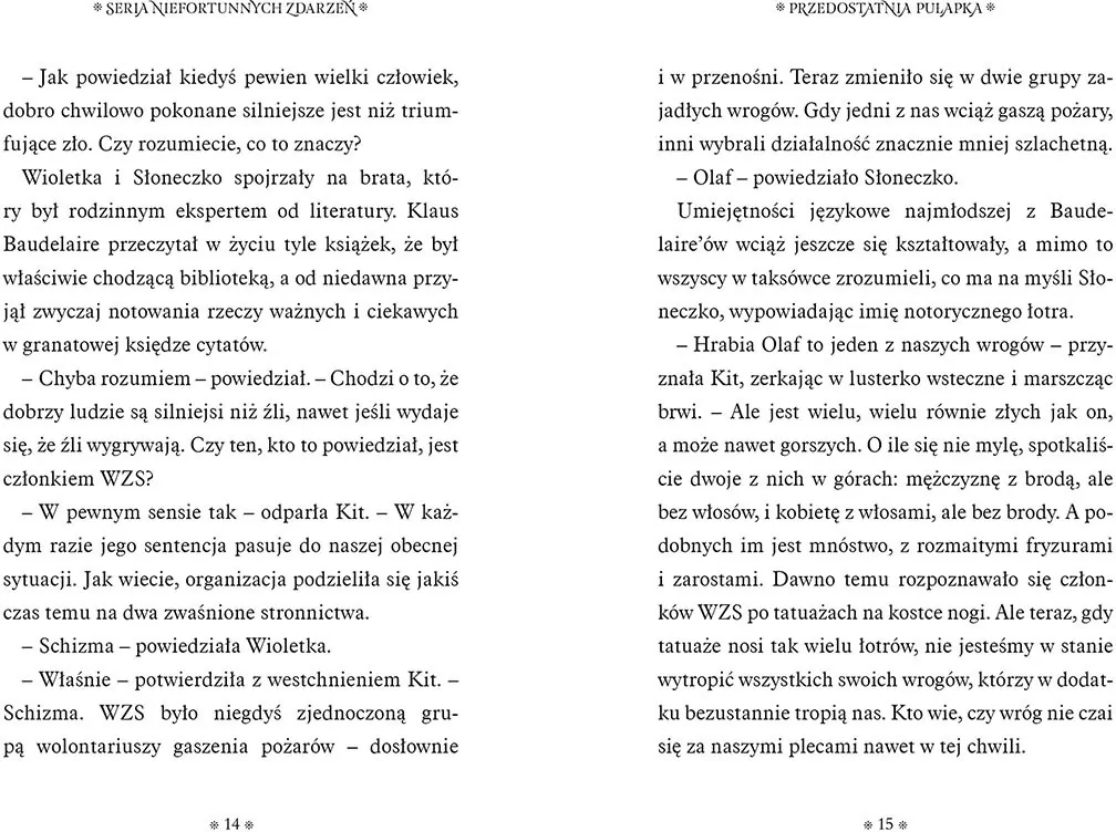 Przedostatnia pułapka. Seria niefortunnych zdarzeń. Tom 12 - tantis.pl