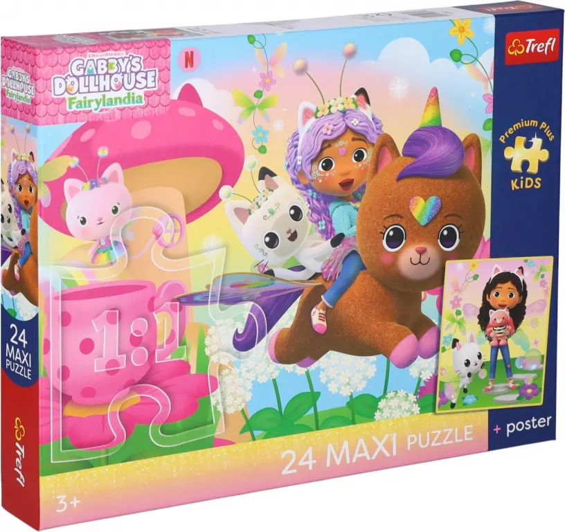 Puzzle 24 Gabby na ratunek TREFL - tantis.pl