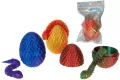 Jajo z wężem 12cm MIX - tantis.pl