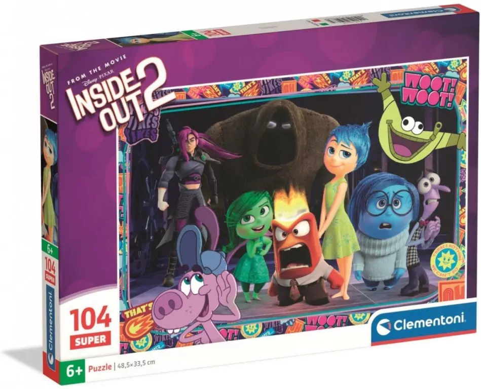 Puzzle 104 Inside Out 2 - tantis.pl