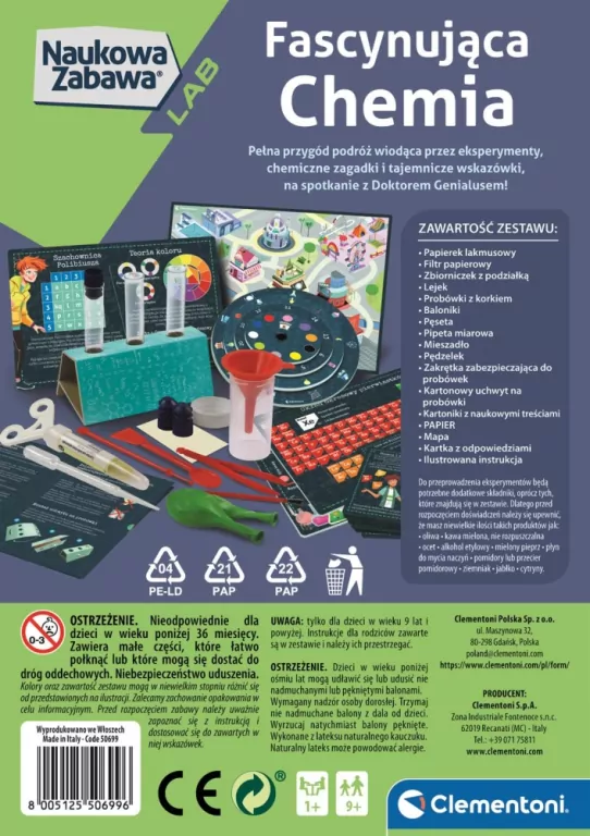 Fascynująca Chemia. Naukowa zabawa - tantis.pl