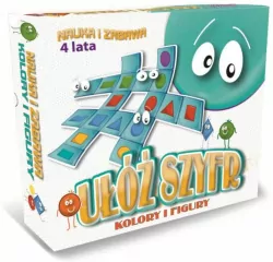 Ułóż Szyfr Kolory i Figury FAN