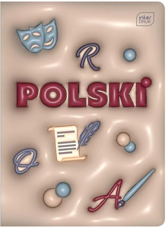 Zeszyt A5/60K linia Polski +pig.wiedzy - tantis.pl