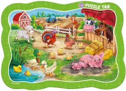 Puzzle ramkowe. Farma