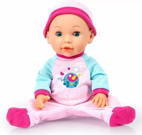 Bayer Lalka funkcyjna Bouncy Baby 36 cm 93722AA - tantis.pl