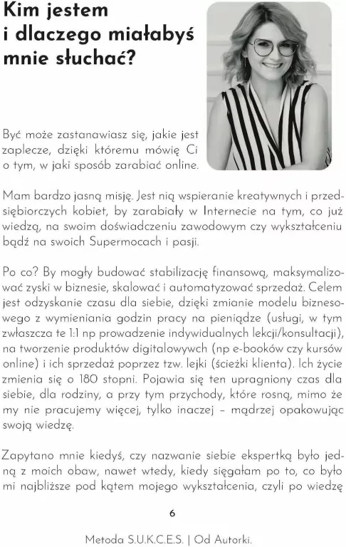 Metoda S.U.K.C.E.S., czyli jak zarabiać online na tym, co już wiesz - tantis.pl