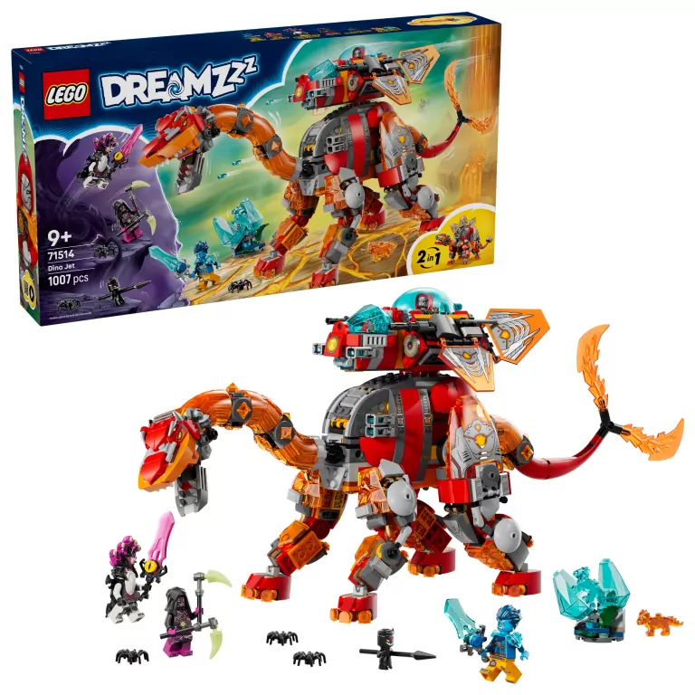 LEGO®. DREAMZZZ. Dinostatek kosmiczny. 71514 - tantis.pl