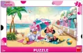 Puzzle 15 ramkowe Myszka Minnie Na plaży - tantis.pl