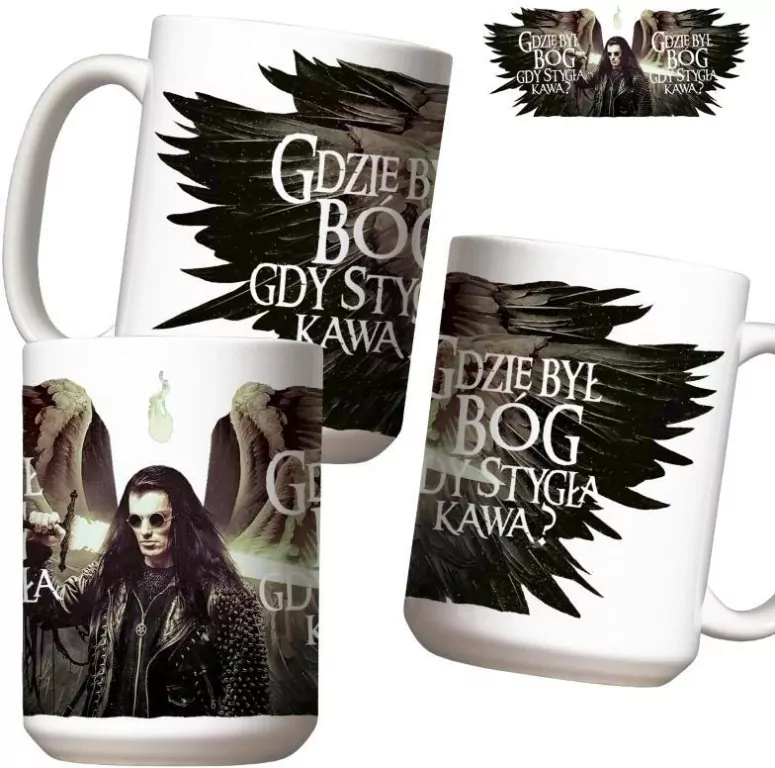 Kubek - Gdzie był Bóg gdy stygła kawa 440ml - tantis.pl