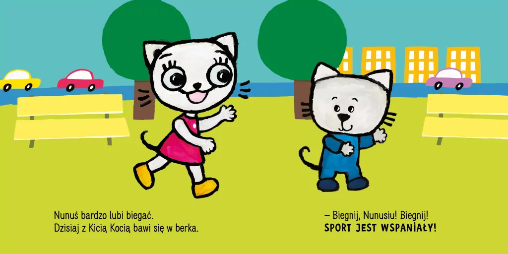 Kicia Kocia i Nunuś. Sport jest wspaniały! - tantis.pl