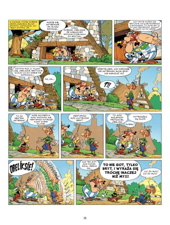 Asteriks u Brytów. Tom 8 - tantis.pl