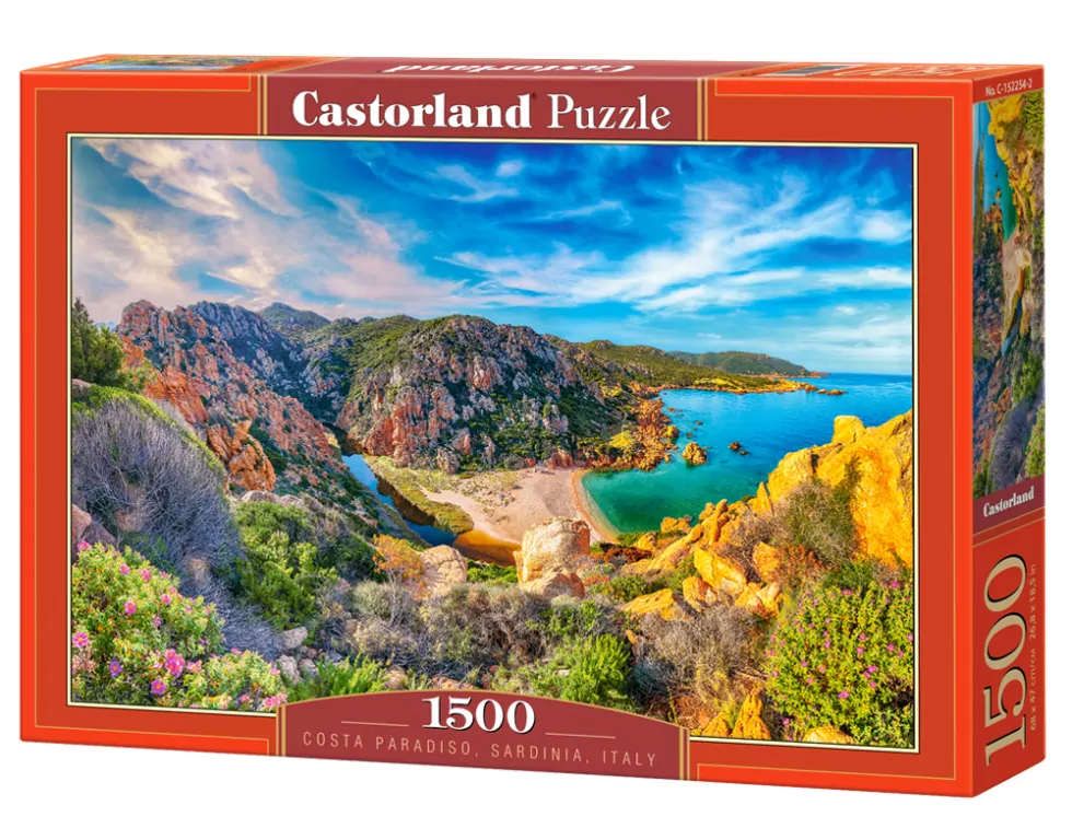 Puzzle 1500. Costa Paradiso, Sardinia, Italy. C-152254-2 - tantis.pl