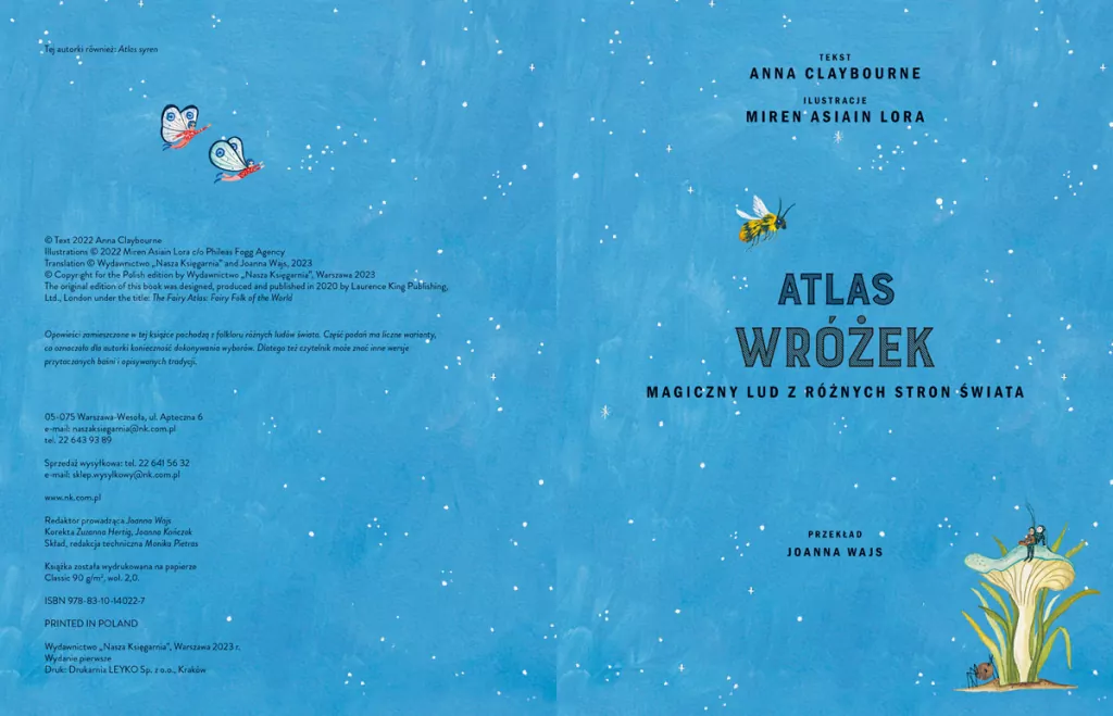 Atlas wróżek. Magiczny lud z różnych stron świata - tantis.pl