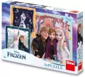 Puzzle Kraina Lodu Radosny Dzień 3x55el - tantis.pl