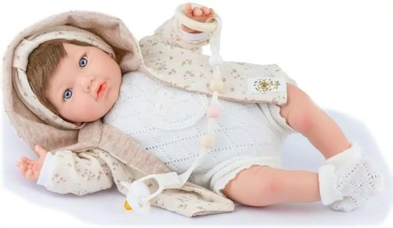 Kolekcjonerska lalka hiszpańska Reborn Alina 45cm - tantis.pl