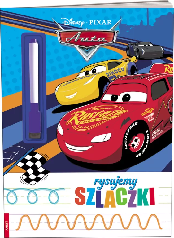 Disney Auta. Rysujemy szlaczki - tantis.pl