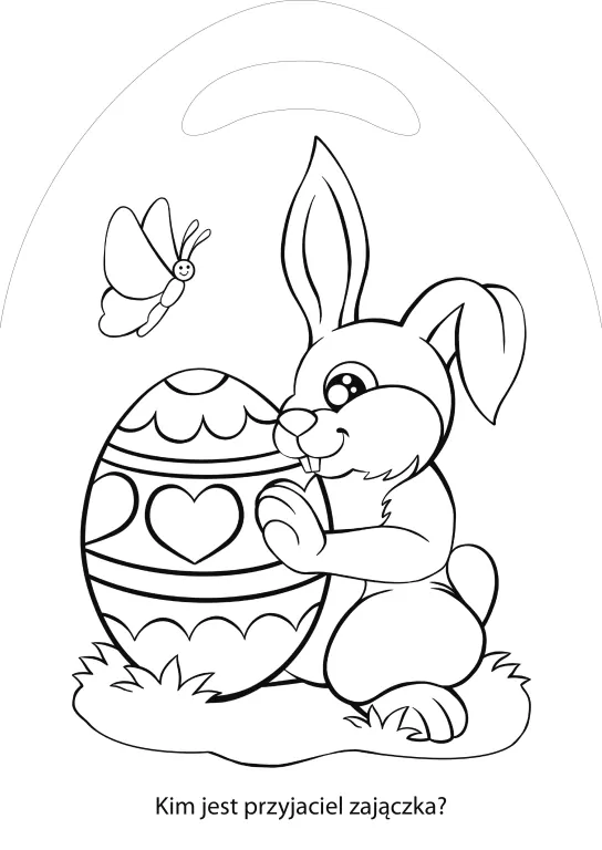 Pisanka. Wielkanocna kolorowanka - tantis.pl