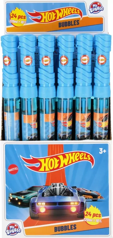 My Bubble. Bańki mydlane 120ml Hot Wheels - tantis.pl