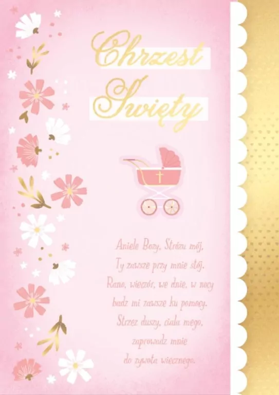 Karnet Chrzest - tantis.pl