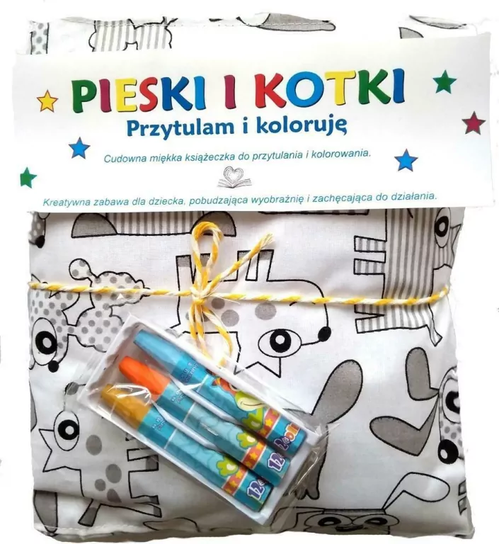 Pieski i kotki. Przytulam i koloruję - tantis.pl
