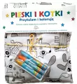 Pieski i kotki. Przytulam i koloruję - tantis.pl