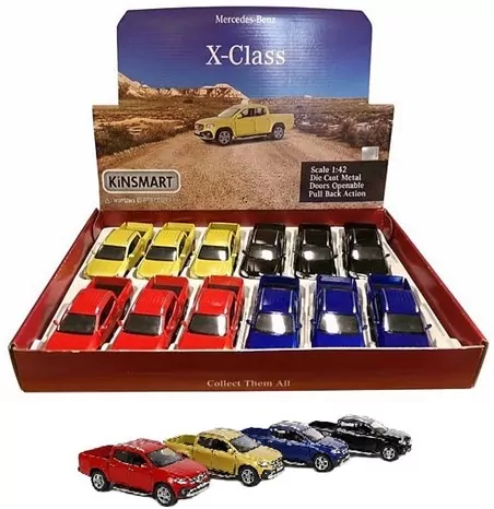 AUTO OSOB MET P/B 12CM MERCEDES X-CLASS MIX4 - tantis.pl