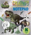 Notatnik kreatywny Dinozaury 16 kartek - tantis.pl