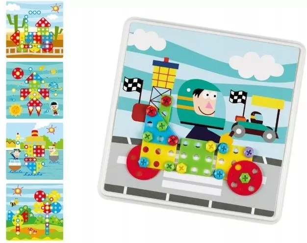 Śrubkowy trening małej rączki. Genialny dzieciak - tantis.pl