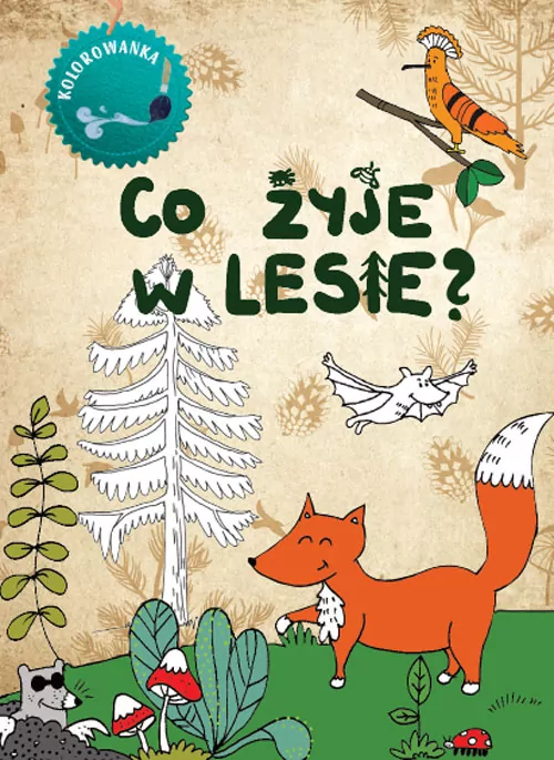 Co żyje w lesie. Kolorowanka - tantis.pl