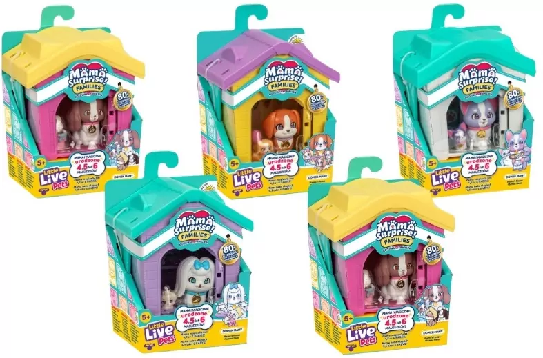 Little Live Pets. Mama Surprise Families - Domek - tantis.pl