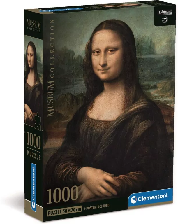 Puzzle 1000. Leonardo da Vinci. Gioconda - tantis.pl