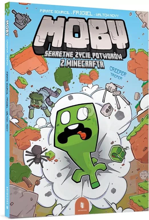 MOBY. Sekretne życie potworów z Minecrafta T.1 - tantis.pl