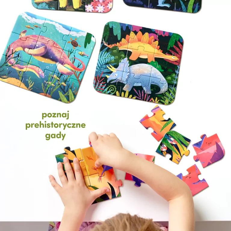 CzuCzu. Puzzle Fantastyczne Dinozaury. 3+ - tantis.pl