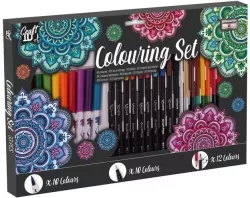 Zestaw do kolorowania 33 elementy