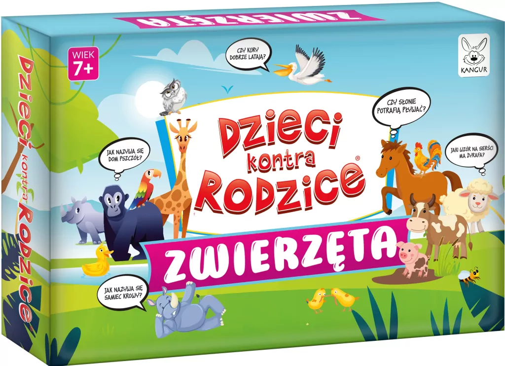 Dzieci kontra Rodzice. Zwierzęta - tantis.pl