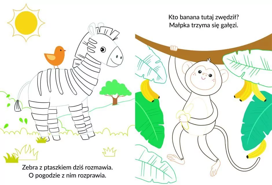 Dzikie zwierzęta. Kolorowy zawrót głowy - tantis.pl