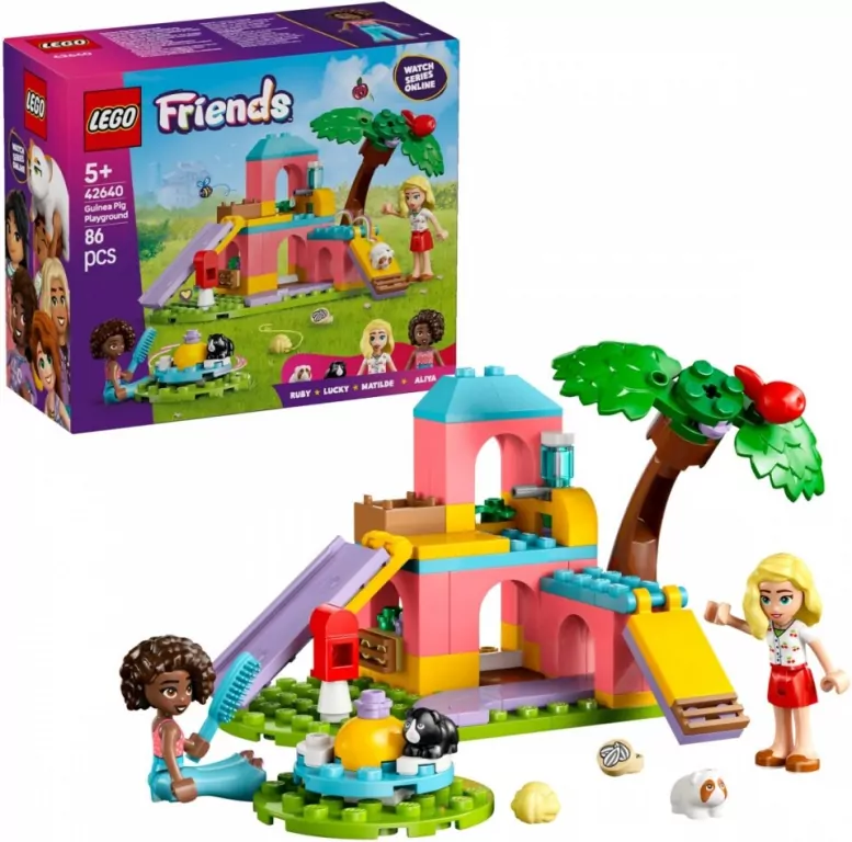 LEGO® Friends. Plac zabaw dla świnek morskich 42640 - tantis.pl