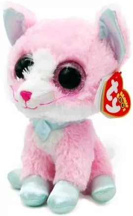 Beanie Boos Fiona. Różowy kot 15cm - tantis.pl